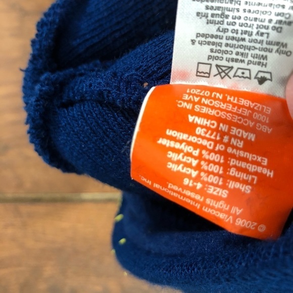 2 Nickelodeon SpongeBob Hats - Youth Size 4-16 - Picture 9 of 10